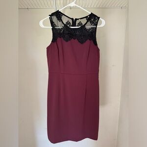 Maroon Dress